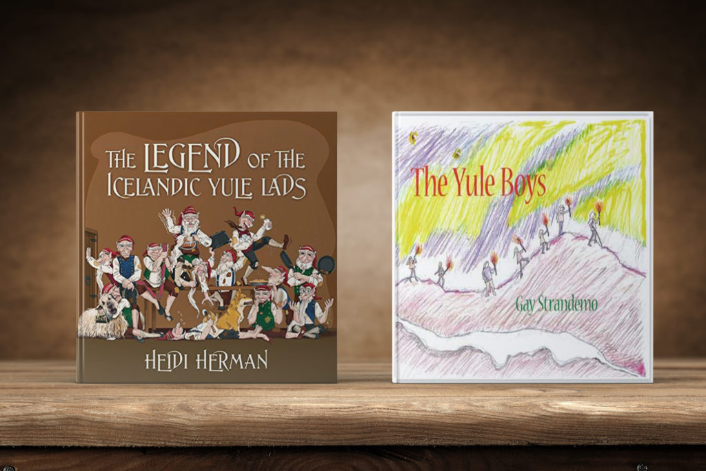 Yule Lads book covers photo