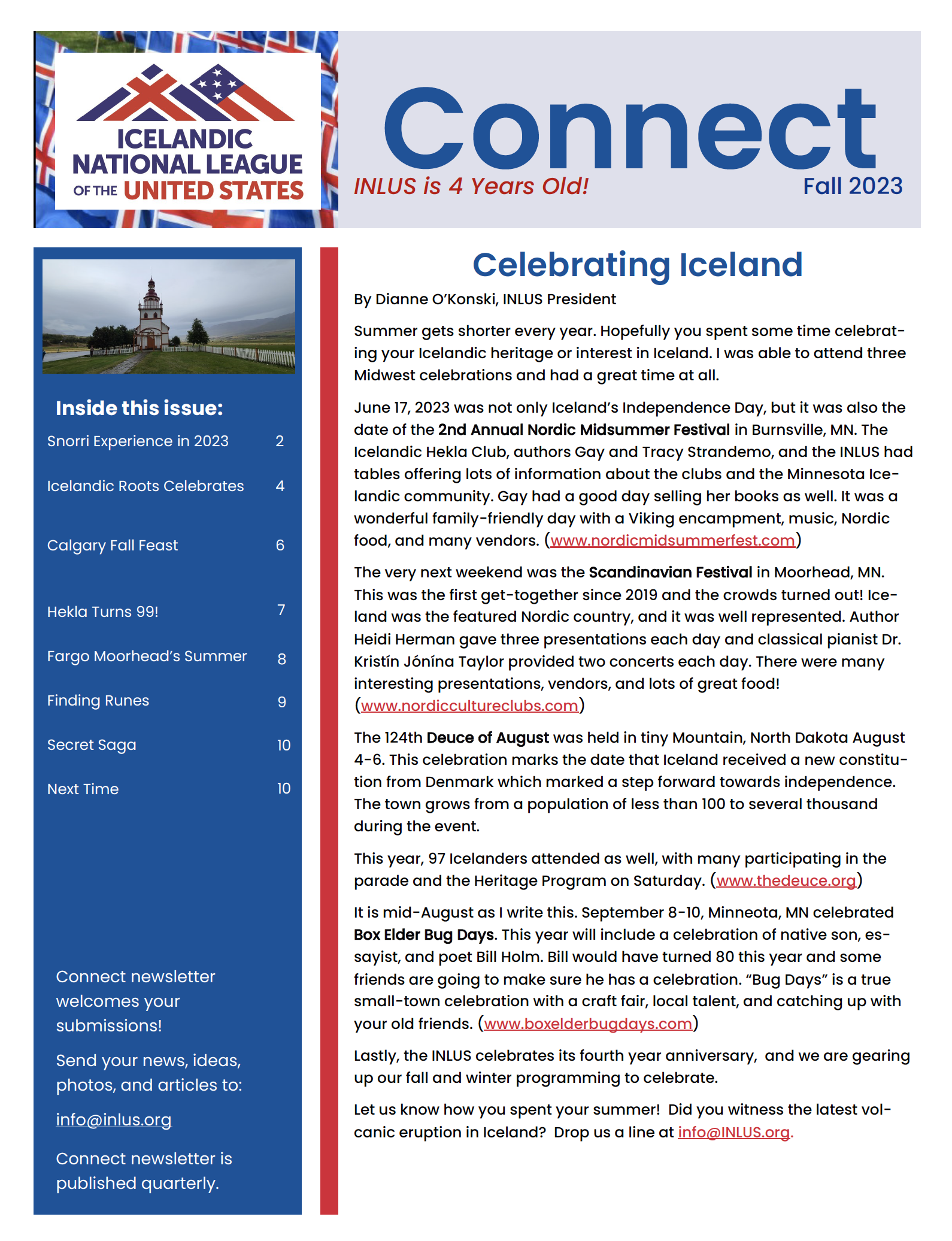 Newsletter Cover - Sep 2023