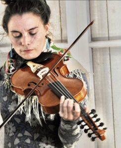 Caitlin Vitale-Sullivan playing violin