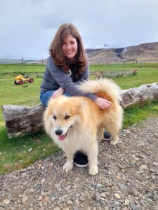 Mallory Swanson at Buðadalur. (Photo courtesy of Jody Arman-Jones)